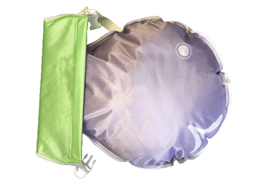 Wickelfisch Butterfly green-flieder