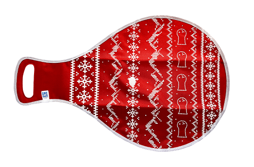 Schlittelfisch Rot Weiß Winteredition kaufen