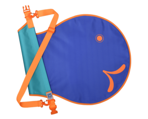 Flip Flop Violett/Türkis Wickelfisch