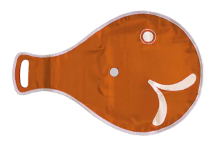 Schlittelfisch Orange