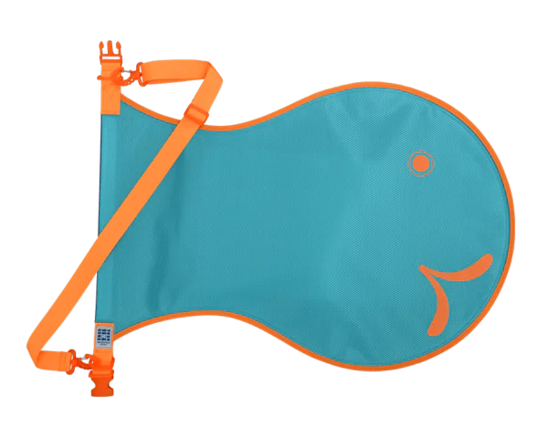 Flip Flop Violett/Türkis Wickelfisch