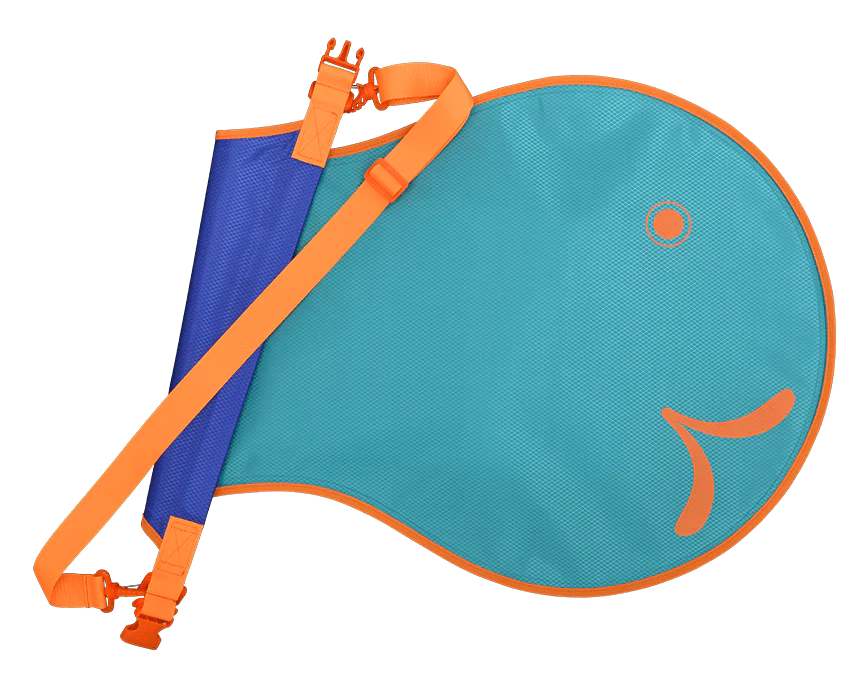 Flip Flop Violett/Türkis Wickelfisch