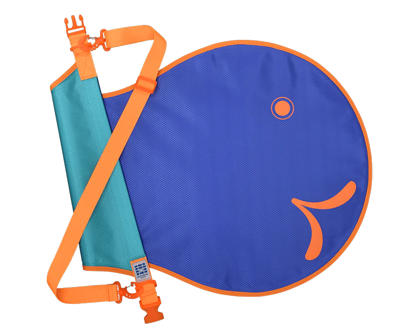 Flip Flop Violett/Türkis Wickelfisch